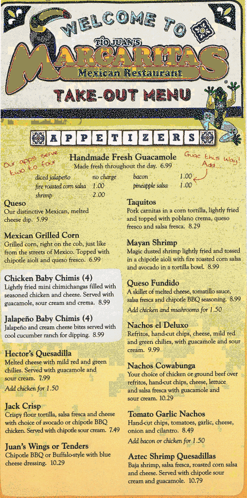 Margaritas Mexican Restaurant Auburn Maine MenusInLA Lewiston