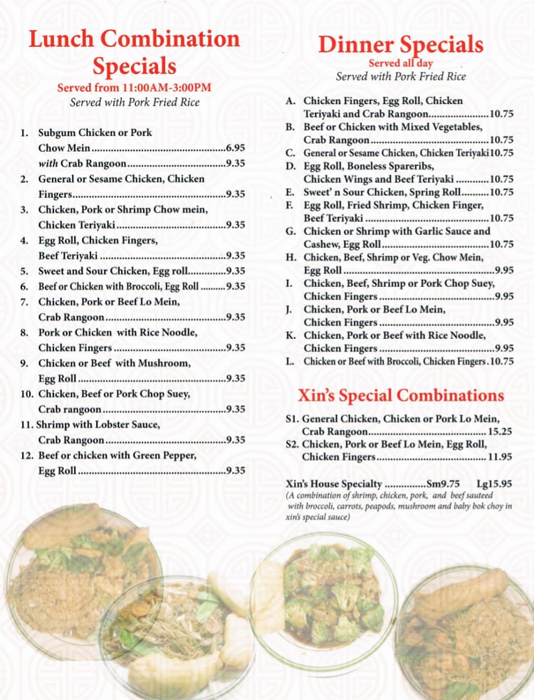 Xins Chinese Restaurant Dragon Lounge - Lewiston Auburn Maine Restaurants - Lewiston Auburn Maine Restaurants